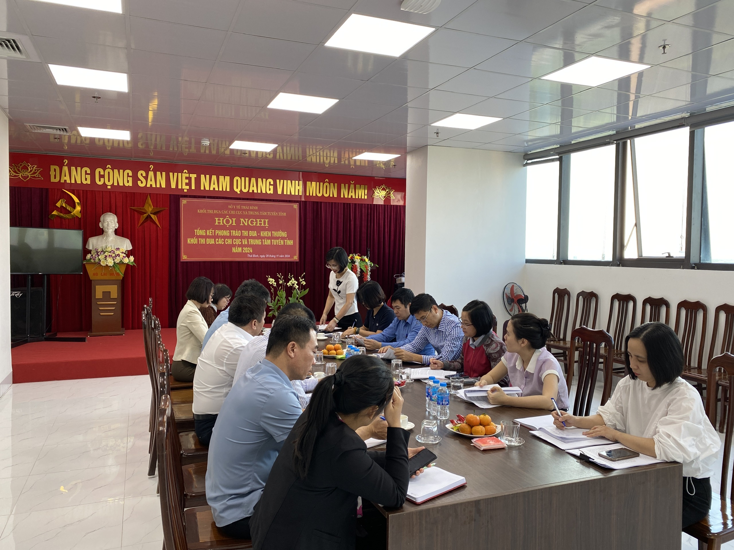 Hội nghị tổng kết phong trào thi đua - khen thưởng khối thi đua các chi cục và Trung tâm tuyến tỉnh
