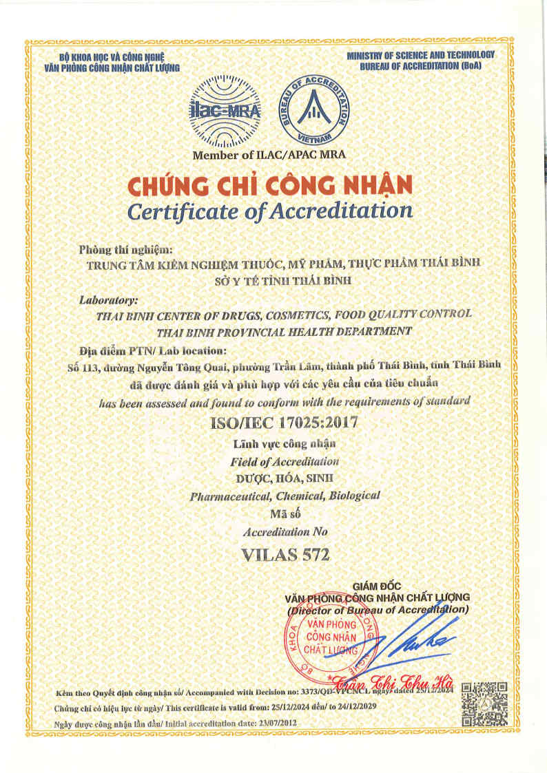 Chứng chỉ Vilas 572_2024